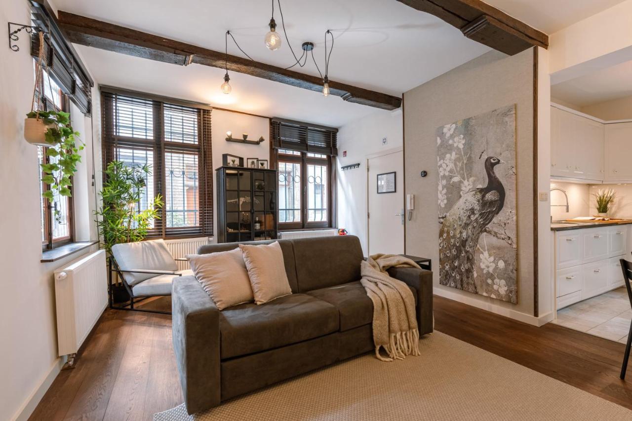 Authentic Apartment In The Heart Of אנטוורפן מראה חיצוני תמונה